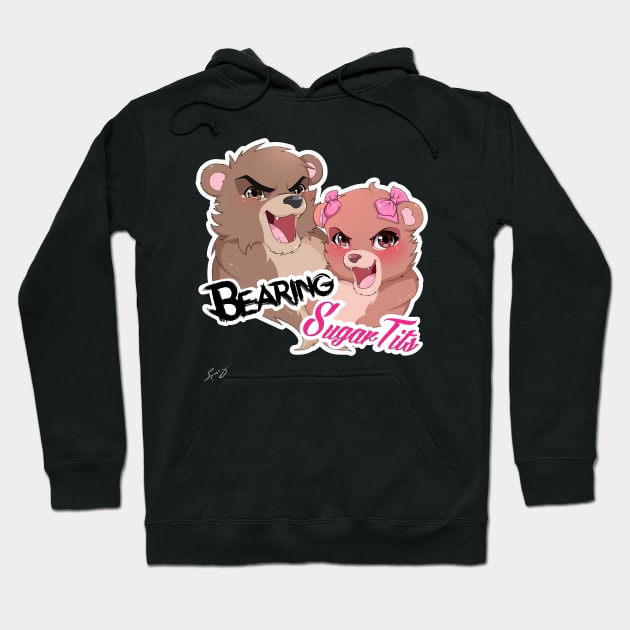 Bearing & Sugartits Hoodie by Bearing